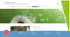 Desktop Screenshot of praxis-drkaiser.de